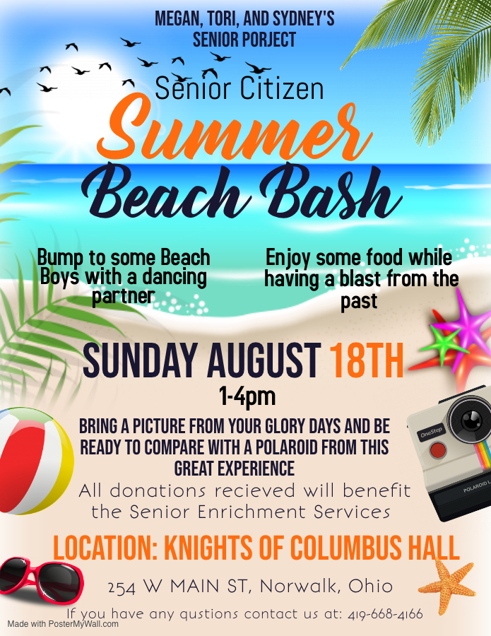 Summer Beach Party Senior Project