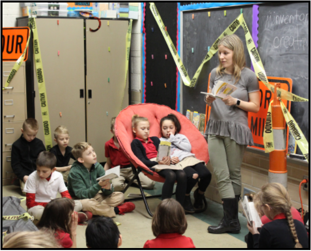 Teacher Mrs. Hannah Wilde Starts a Book Club for 2nd and 3rd Graders