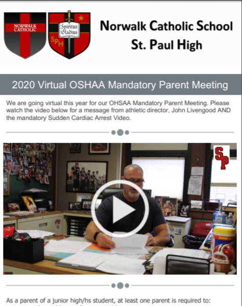 2020 Virtual Mandatory OSHAA Parent Meeting