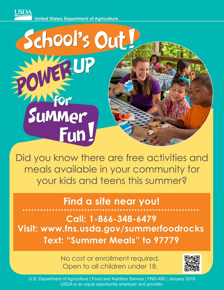 Summer Food Program Flyer