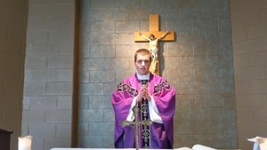 Weekly Mass in the student chapel