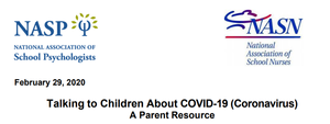 Need ideas to talk to your chidren about COVID-19?