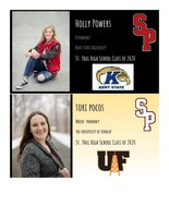 St. Paul announces their Valedictorian and Salutatorian.