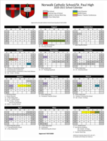 Revised District Calendar 10-23-20
