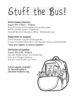Norwalk Schools Stuff the Bus