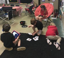 1st Graders enjoy camping