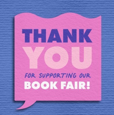 Book Fair Thank you