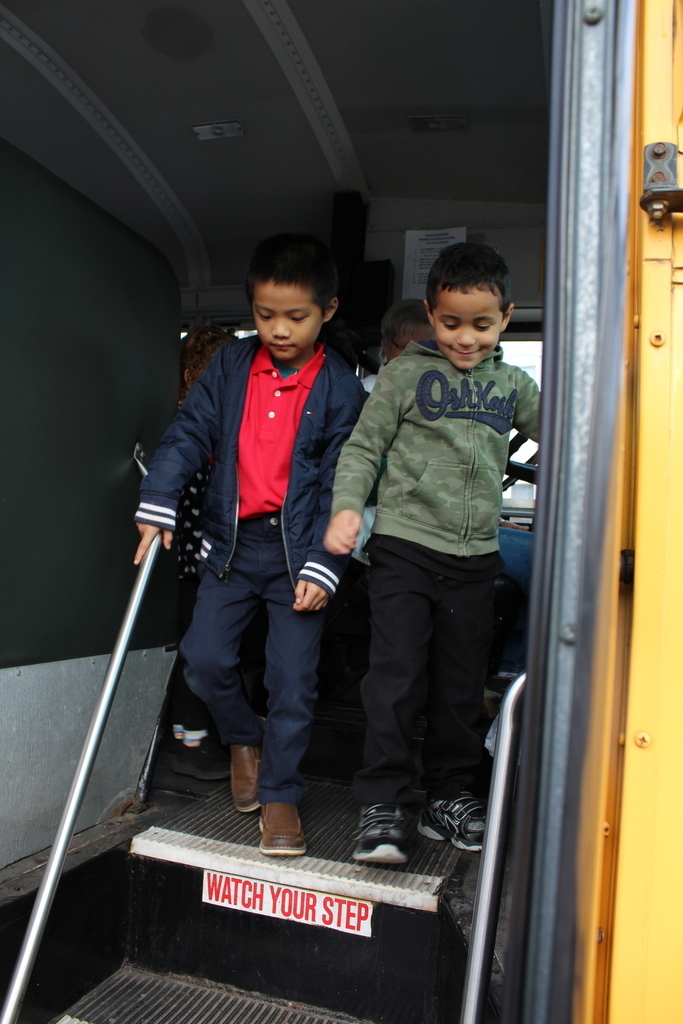 First Bus Ride for Kindergarten students