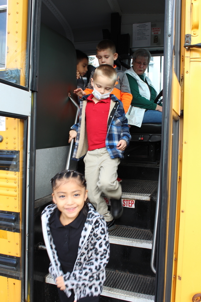 First Bus Ride for Kindergarten students